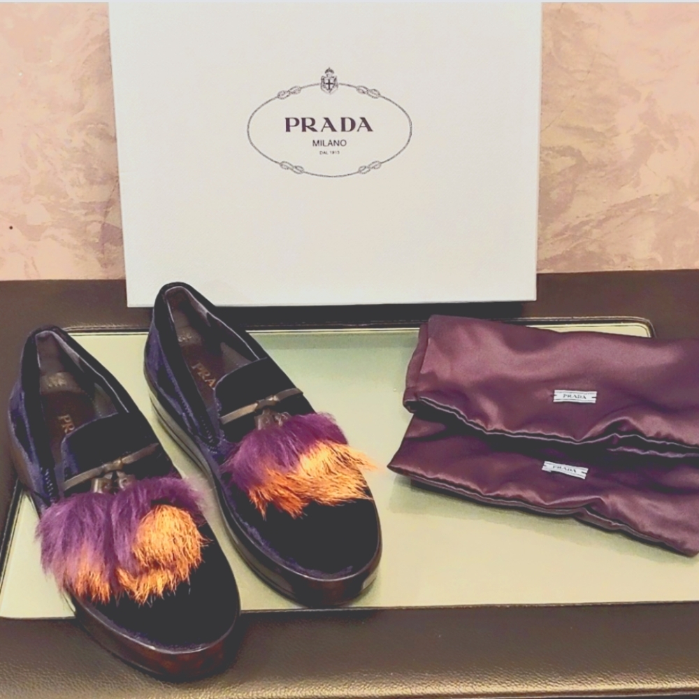 Authentic Prada Loafers